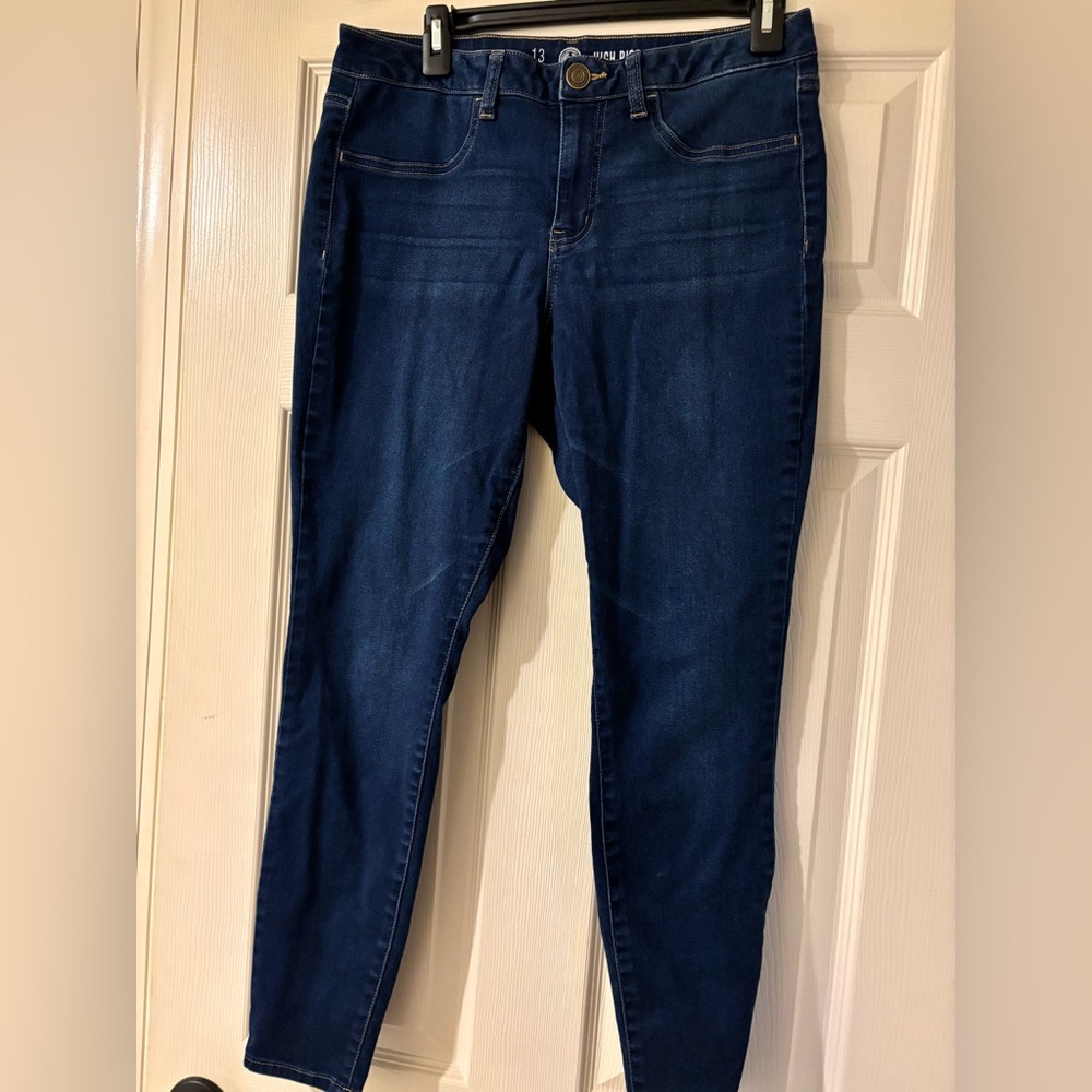SO Blue Jeggings Classic Denim Style Size 13